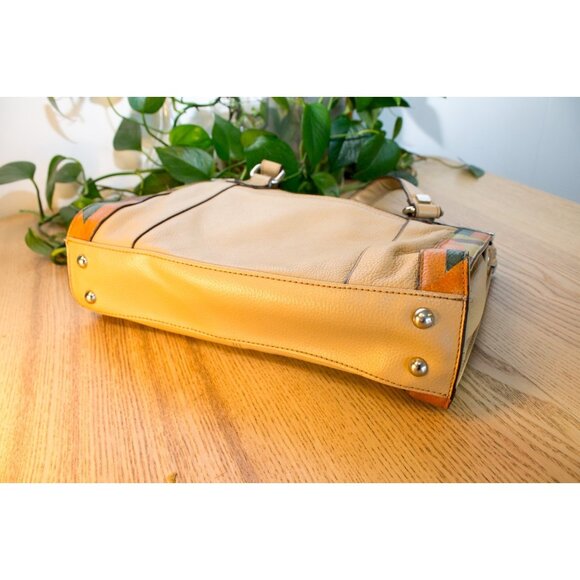 Tignanello Faux Leather Bag – Hand-Painted, Restored, Revitalized. - Picture 9 of 12